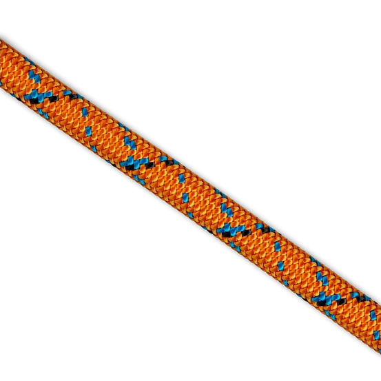 Reach New Heights with the Husqvarna Climbing Rope - Orange, 11.8mm, 60m, One Splice