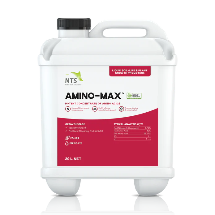 Unveiling the Power of Amino-Max Concentrate by Nutri-Tech Solutions: A Game-Changer for Plant Nutrition