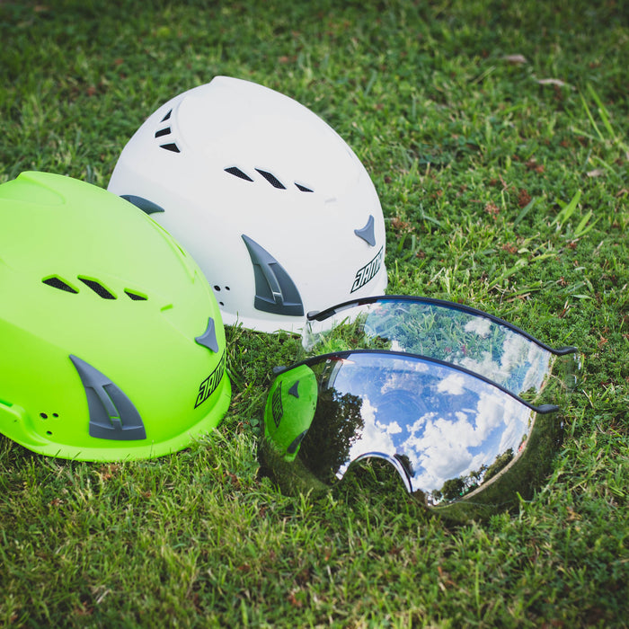 JAMA Safety Helmet and Visor: Comfortable Protection for Tree Work