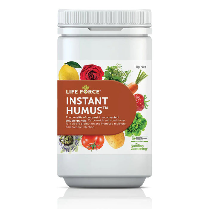 Life Force® Instant Humus™ – 1kg: Boost Your Soil with Nature’s Perfect Organic Matter