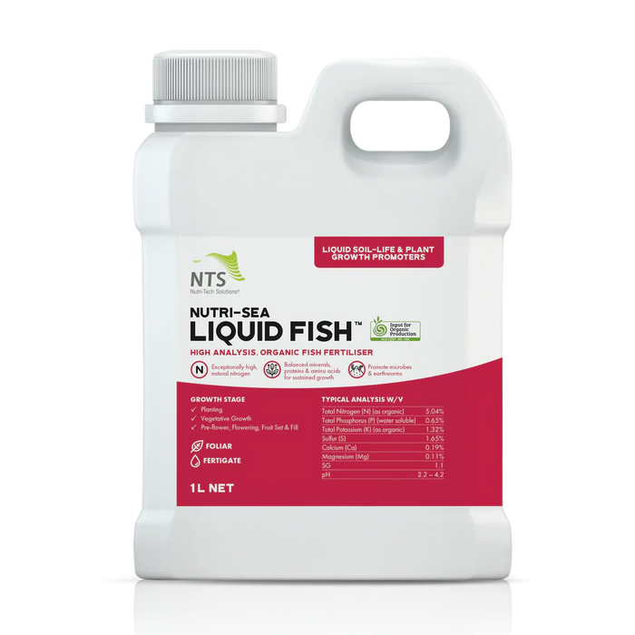 Nutri-Sea Liquid Fish: The Natural Boost Your Garden Needs