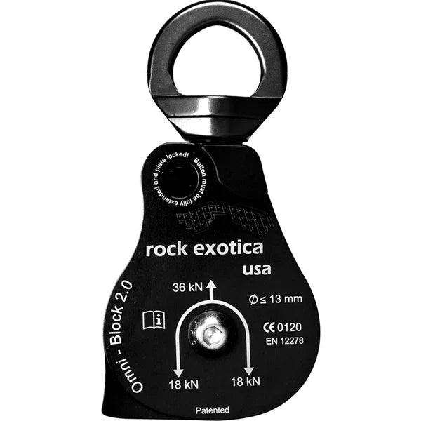 Rock Exotica Omni-Block 2.0 Single – Black: Strength Meets Smart Design
