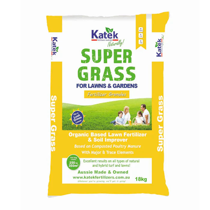 Katek Super Grass Lawn & Garden Fertiliser: The Secret to a Thriving, Green Landscape