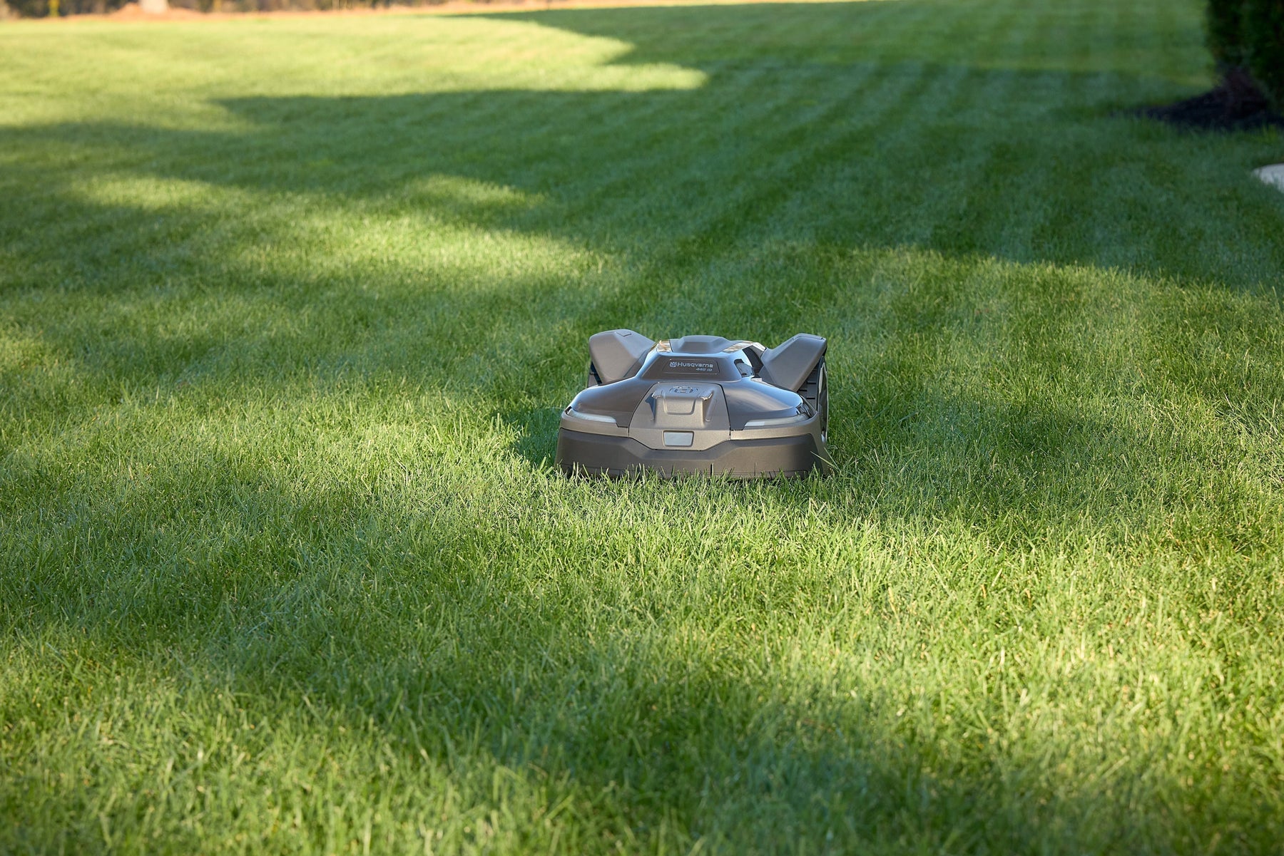 Husqvarna Automower range of wire-free robotic lawn mowers