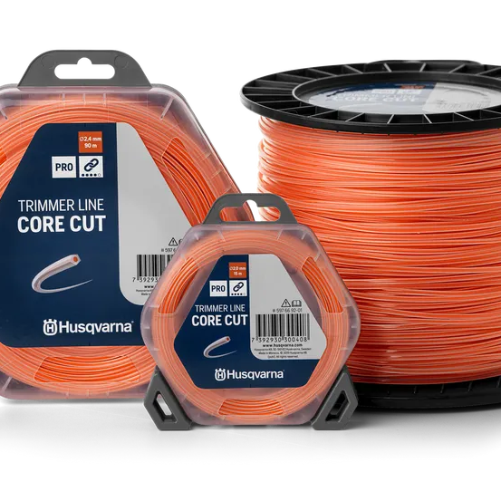 Husqvarna Trimmer Line Core Cut 2.4mm x 90m: Precision and Durability for Professional-Grade Lawn Care
