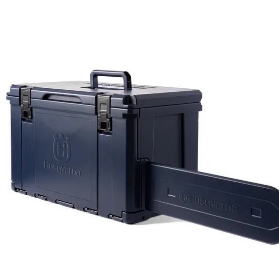 Husqvarna Premium Chainsaw Carry Case - Blue: Stylish Protection for Your Chainsaw