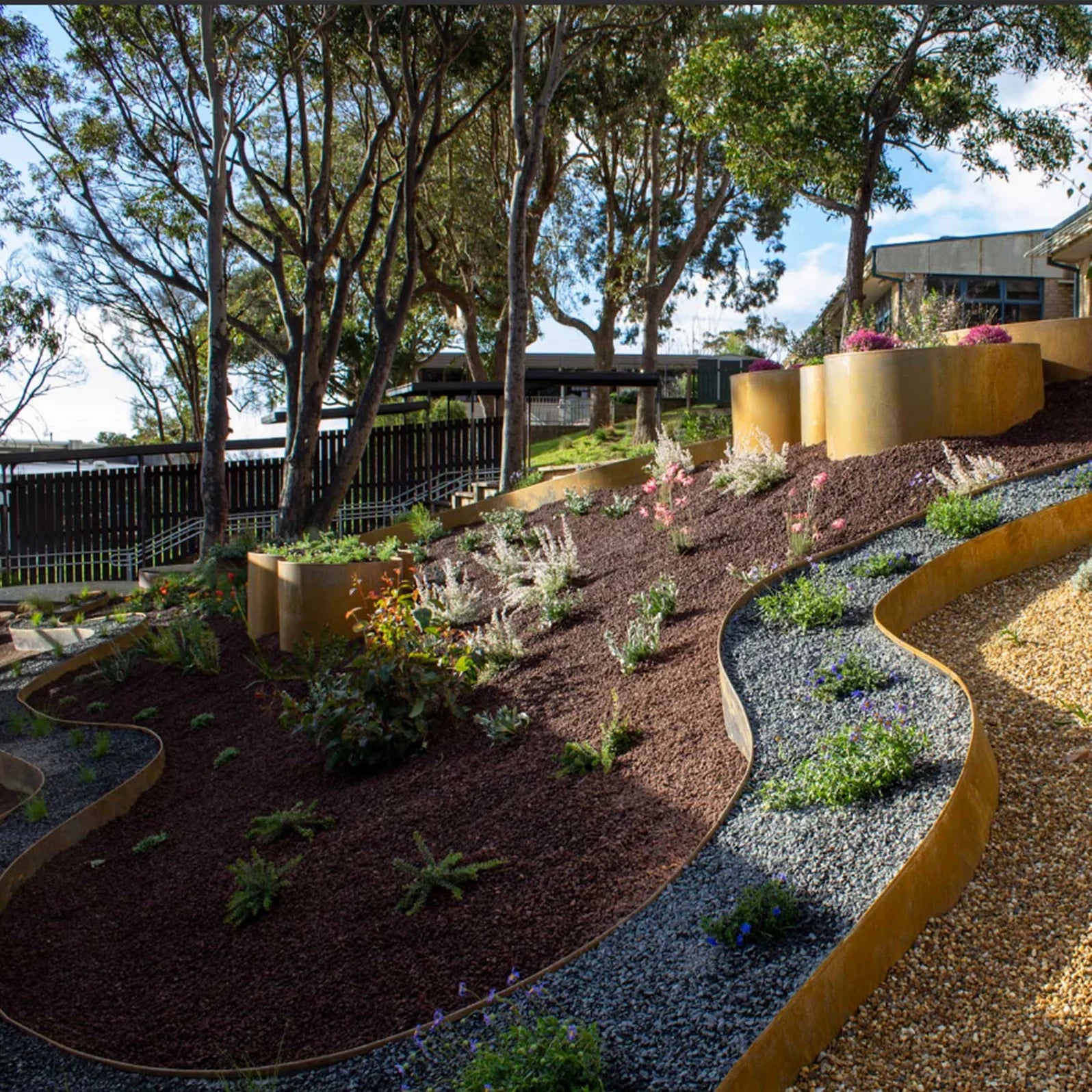 SHAPESCAPER Weathering Steel Garden Edging – Durable, Stylish, and Built to Last