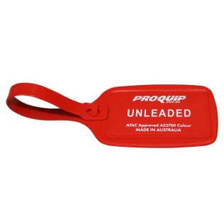 Fuel ID Tag Unleaded Red