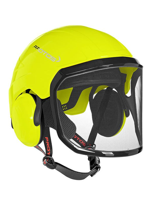 Protos Integral Arborist Helmet Neon Yellow