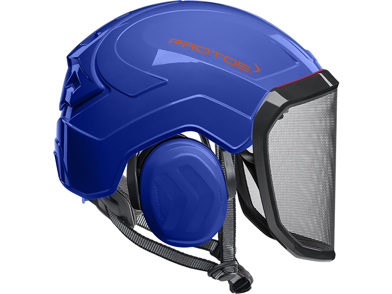 Protos Integral Arborist Helmet Blue