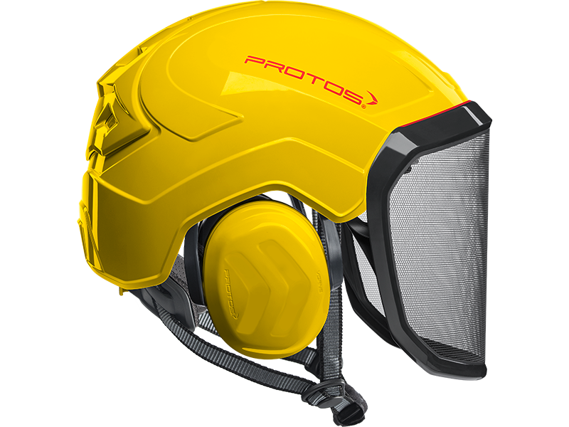 Protos Integral Arborist Helmet Yellow