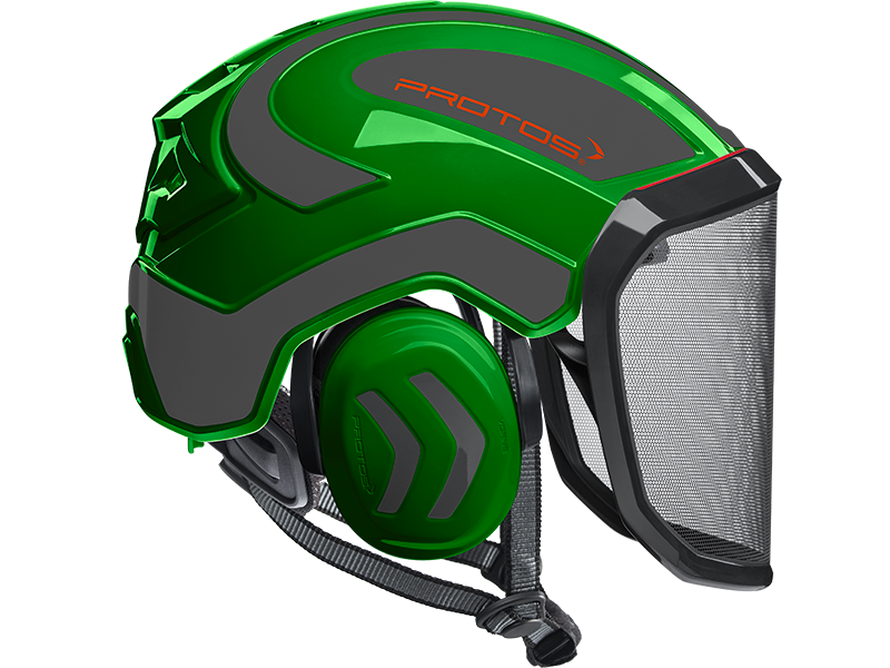 Protos Integral Arborist Helmet Green/Grey