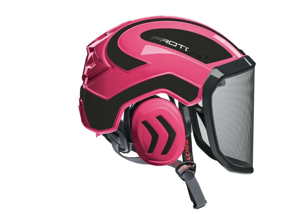 Protos Integral Arborist Helmet Pink/Black