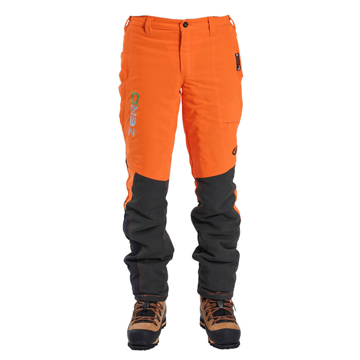 Clogger Hi-Vis Orange Zero Men's Chainsaw Trouser