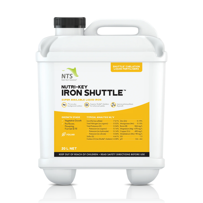 Nutri-Key Iron Shuttle 20 L container