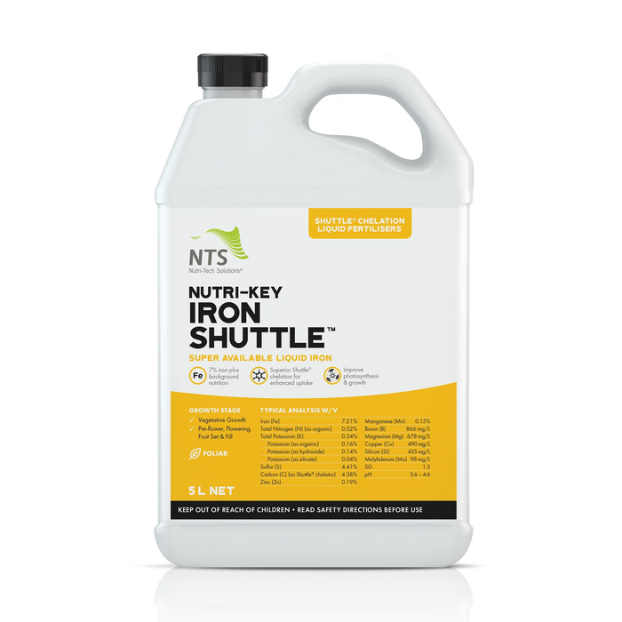 Nutri-Key Iron Shuttle 5 L containe