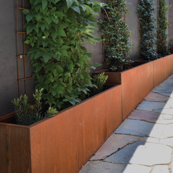 Shapescaper Redcor Modular Planter Boxes Height: 700mm Dimensions: 400x400mm