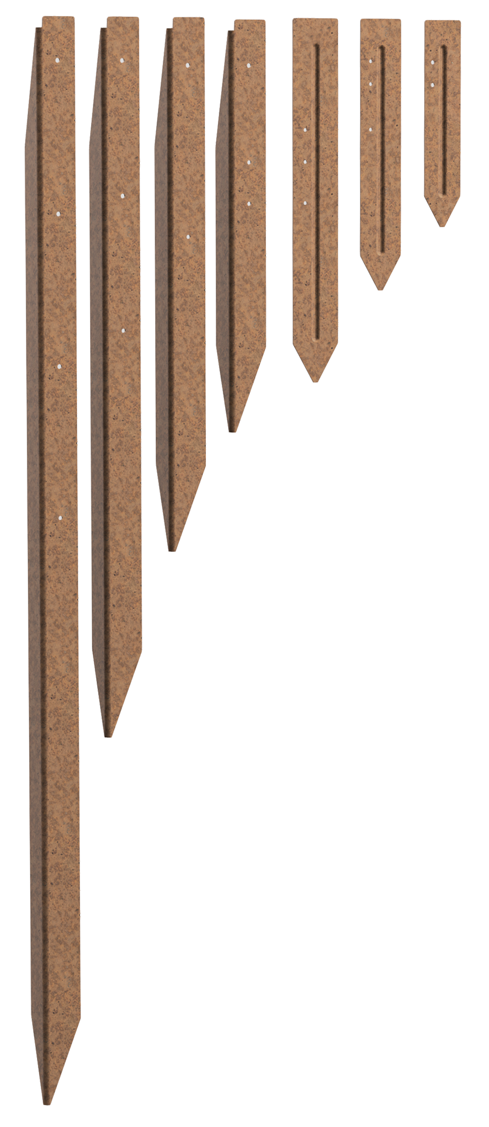 Shapescaper Stakes - 580mm L Profile Stake / Galvabond / 3.0mm thick ...