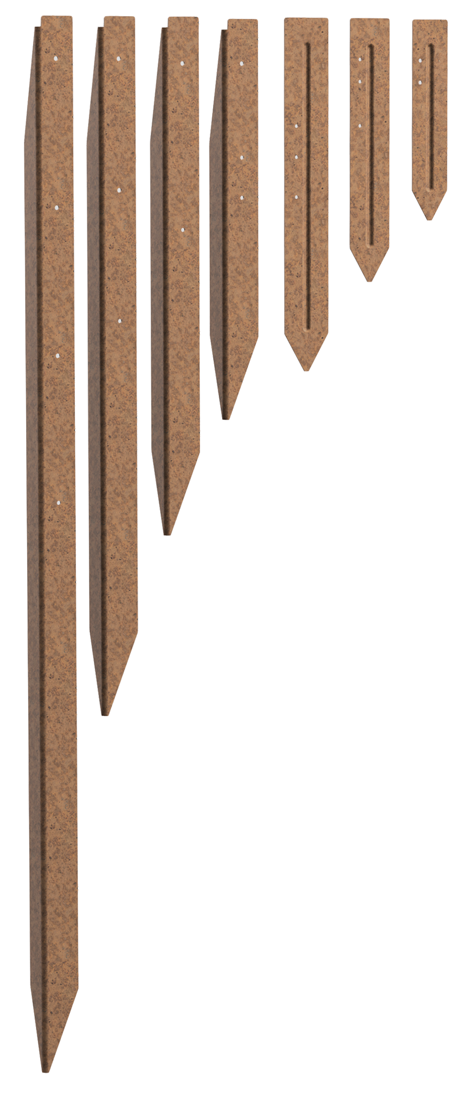 Shapescaper Stakes - 1180mm L Profile Stake / Galvabond / 3.0mm thick ...