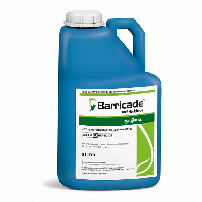 Barricade Herbicide - 5 litre