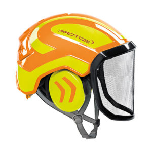 Protos Integral Arborist Helmet Orange/Neon Yellow