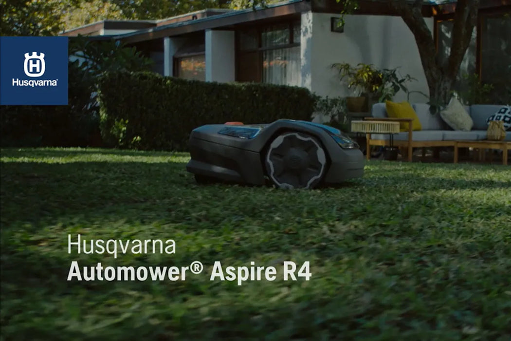 Husqvarna Automower® Aspire™ R4 with installation kit