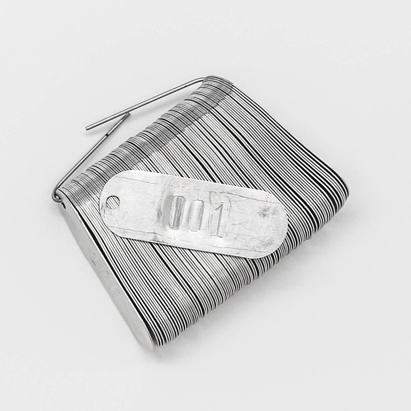 Aluminium Numbered Tree Tags Racetrack — ArbSupplies