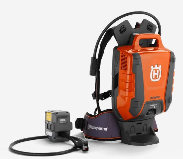 Husqvarna i950X Backpack Battery including adapter and harness