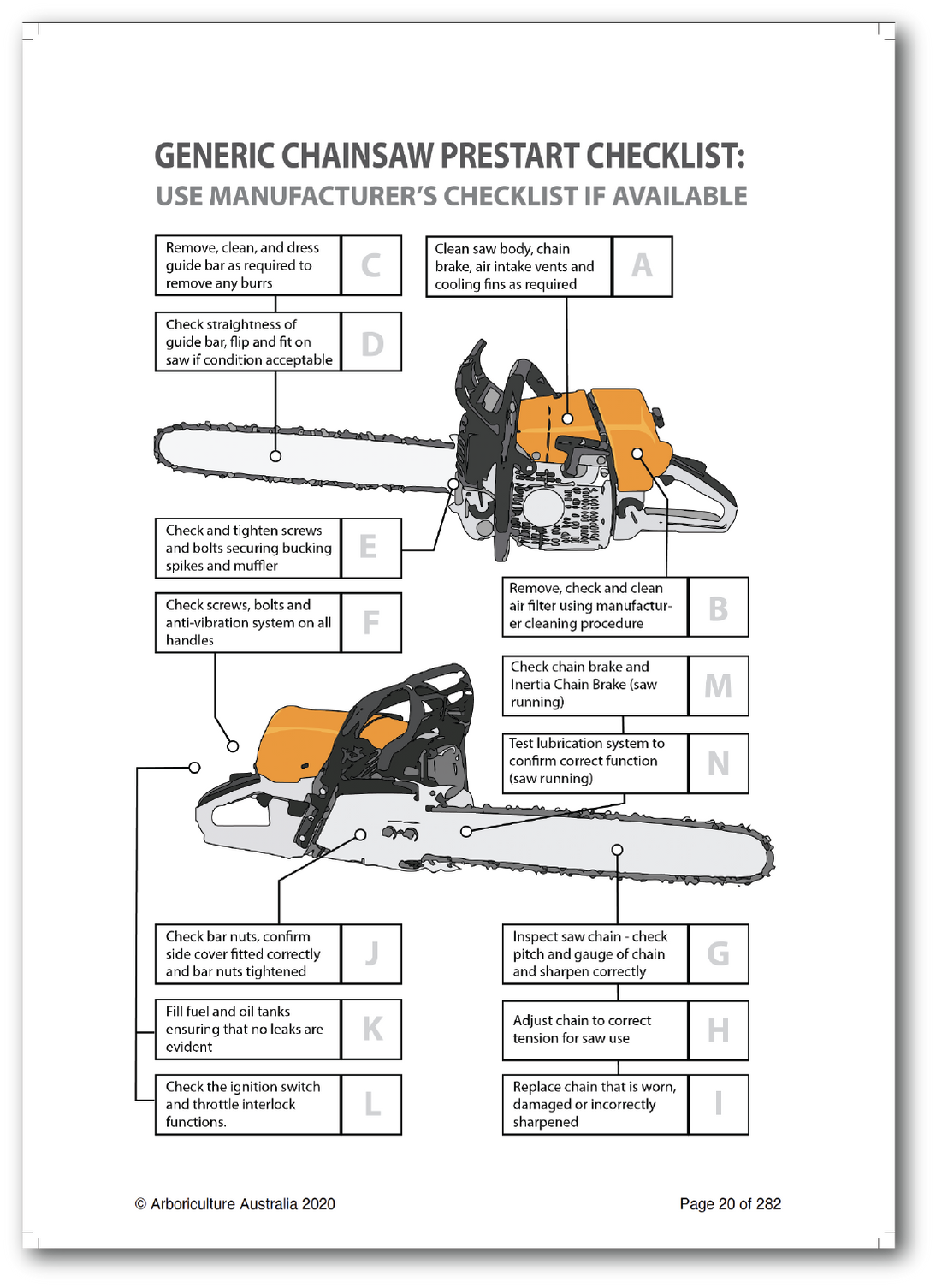 MIS315 Chainsaw Operation & Tree Felling — ArbSupplies